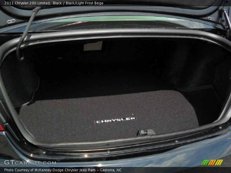 Black / Black/Light Frost Beige 2011 Chrysler 200 Limited