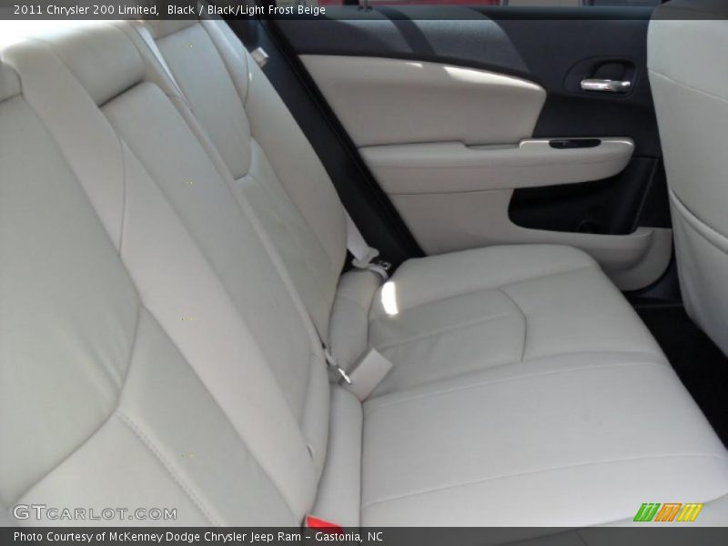 Black / Black/Light Frost Beige 2011 Chrysler 200 Limited