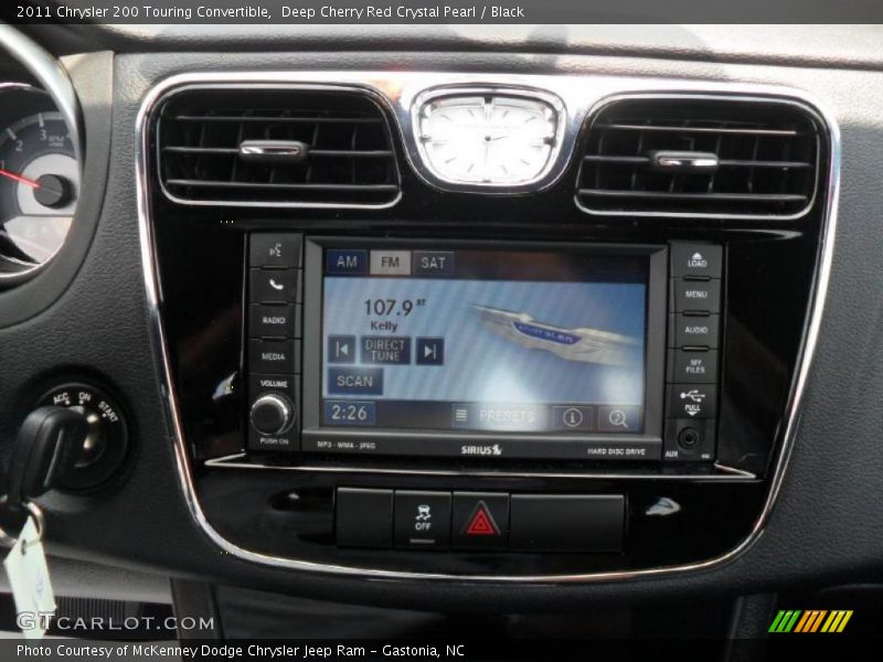 Controls of 2011 200 Touring Convertible