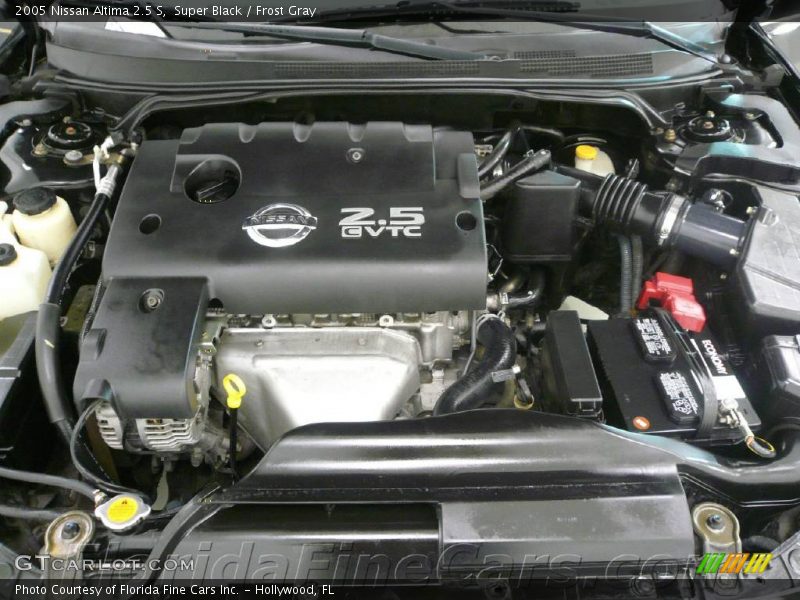Super Black / Frost Gray 2005 Nissan Altima 2.5 S