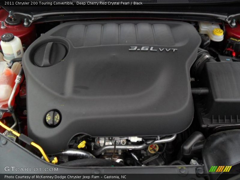  2011 200 Touring Convertible Engine - 3.6 Liter DOHC 24-Valve VVT Pentastar V6