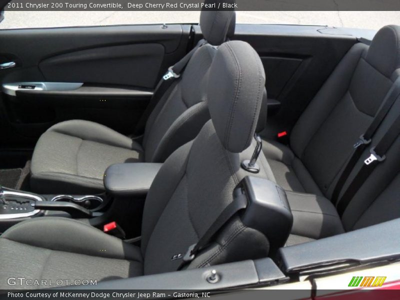  2011 200 Touring Convertible Black Interior