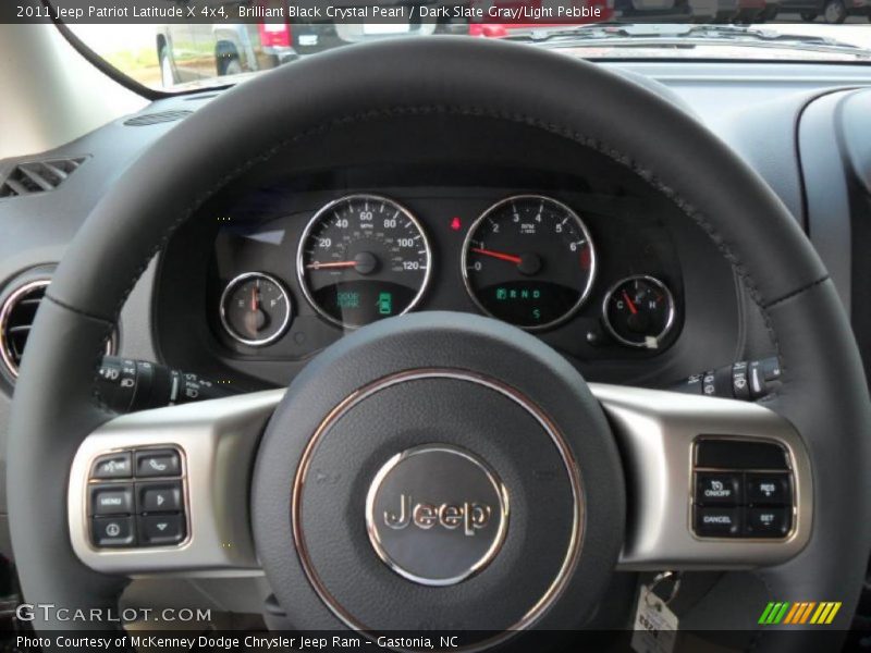  2011 Patriot Latitude X 4x4 Steering Wheel