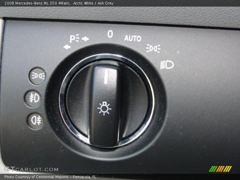 Arctic White / Ash Grey 2008 Mercedes-Benz ML 350 4Matic