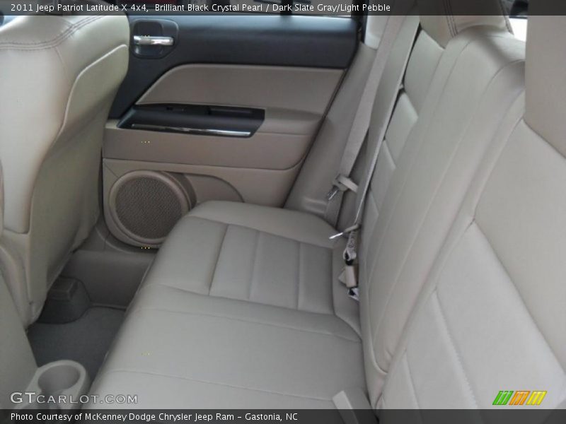 Brilliant Black Crystal Pearl / Dark Slate Gray/Light Pebble 2011 Jeep Patriot Latitude X 4x4