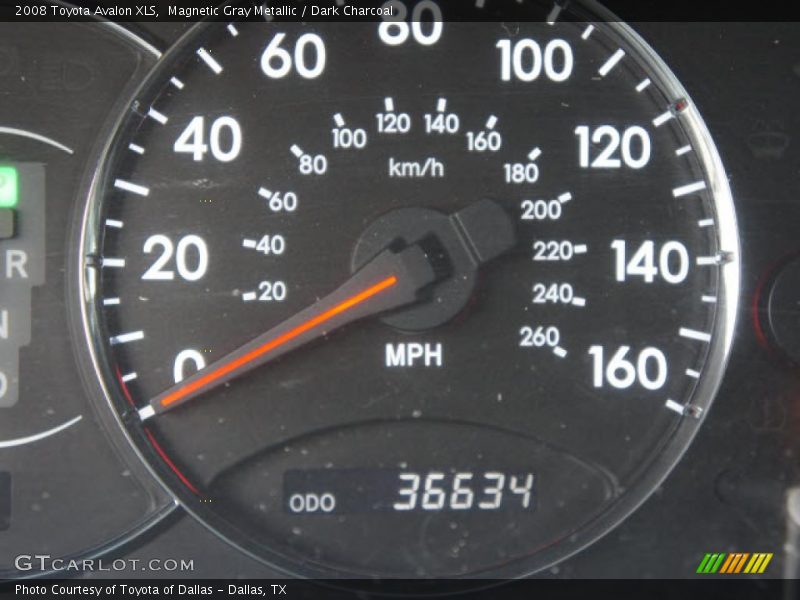 Magnetic Gray Metallic / Dark Charcoal 2008 Toyota Avalon XLS