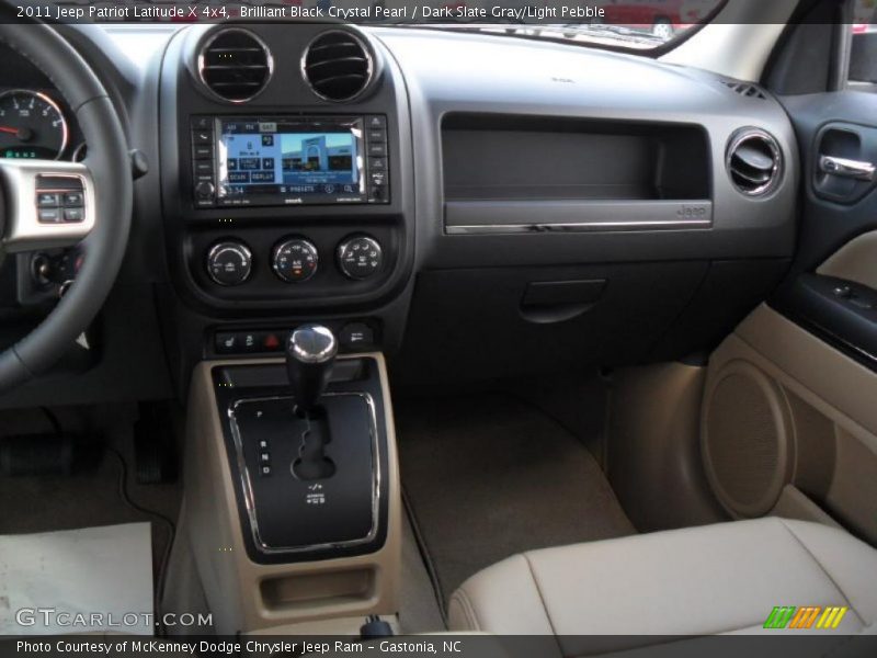 Brilliant Black Crystal Pearl / Dark Slate Gray/Light Pebble 2011 Jeep Patriot Latitude X 4x4