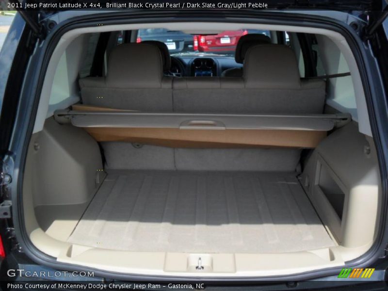 Brilliant Black Crystal Pearl / Dark Slate Gray/Light Pebble 2011 Jeep Patriot Latitude X 4x4