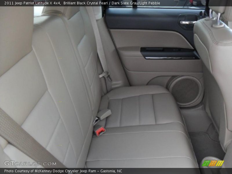 Brilliant Black Crystal Pearl / Dark Slate Gray/Light Pebble 2011 Jeep Patriot Latitude X 4x4