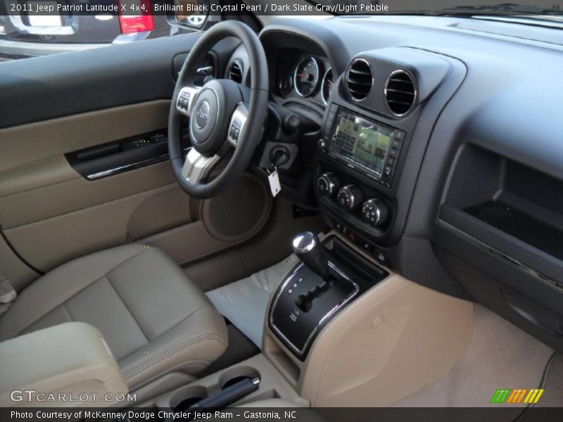 2011 Patriot Latitude X 4x4 Dark Slate Gray/Light Pebble Interior