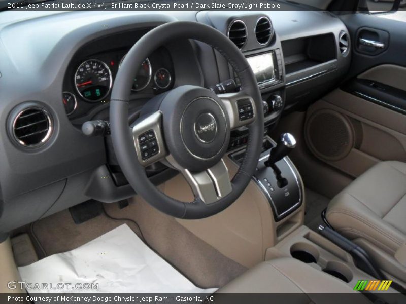  2011 Patriot Latitude X 4x4 Dark Slate Gray/Light Pebble Interior