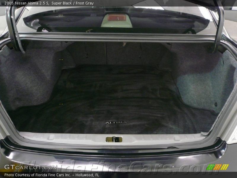 Super Black / Frost Gray 2005 Nissan Altima 2.5 S