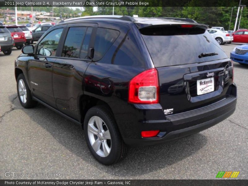 Blackberry Pearl / Dark Slate Gray/Light Pebble Beige 2011 Jeep Compass 2.4