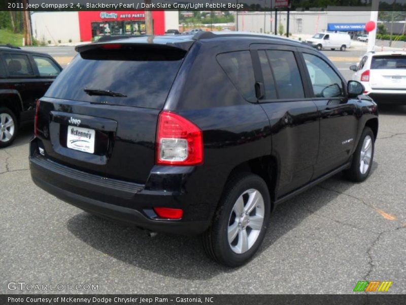 Blackberry Pearl / Dark Slate Gray/Light Pebble Beige 2011 Jeep Compass 2.4