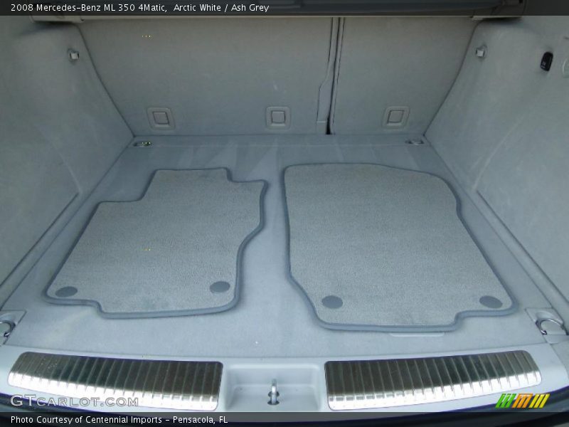 Arctic White / Ash Grey 2008 Mercedes-Benz ML 350 4Matic