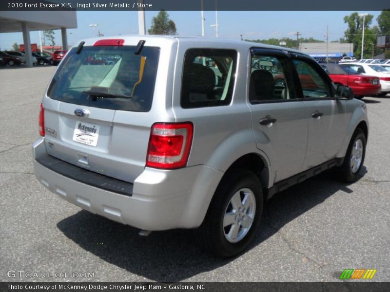 Ingot Silver Metallic / Stone 2010 Ford Escape XLS