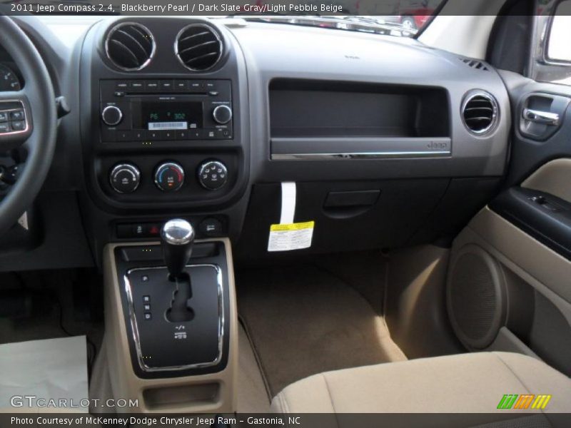 Blackberry Pearl / Dark Slate Gray/Light Pebble Beige 2011 Jeep Compass 2.4