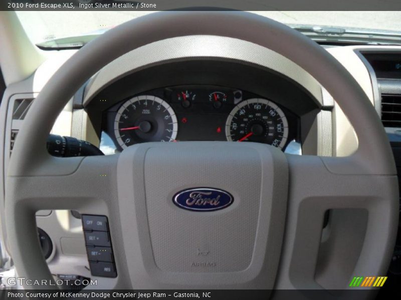 Ingot Silver Metallic / Stone 2010 Ford Escape XLS