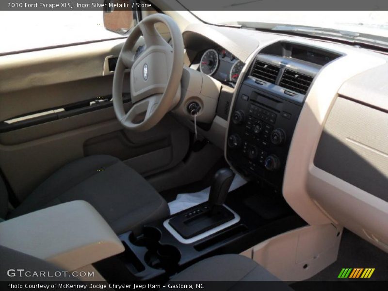 Ingot Silver Metallic / Stone 2010 Ford Escape XLS