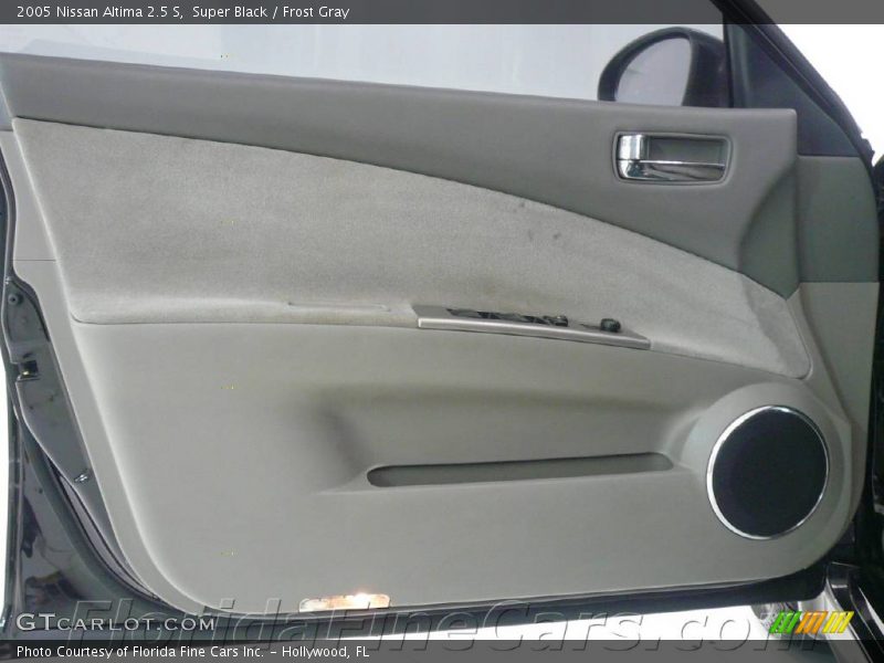 Super Black / Frost Gray 2005 Nissan Altima 2.5 S