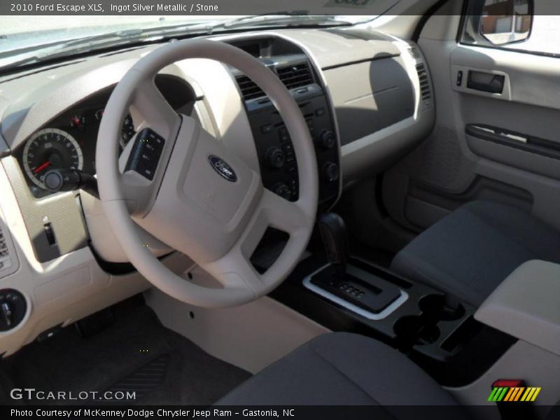 Ingot Silver Metallic / Stone 2010 Ford Escape XLS