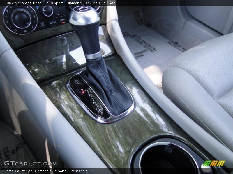 Diamond Black Metallic / Ash 2007 Mercedes-Benz C 230 Sport