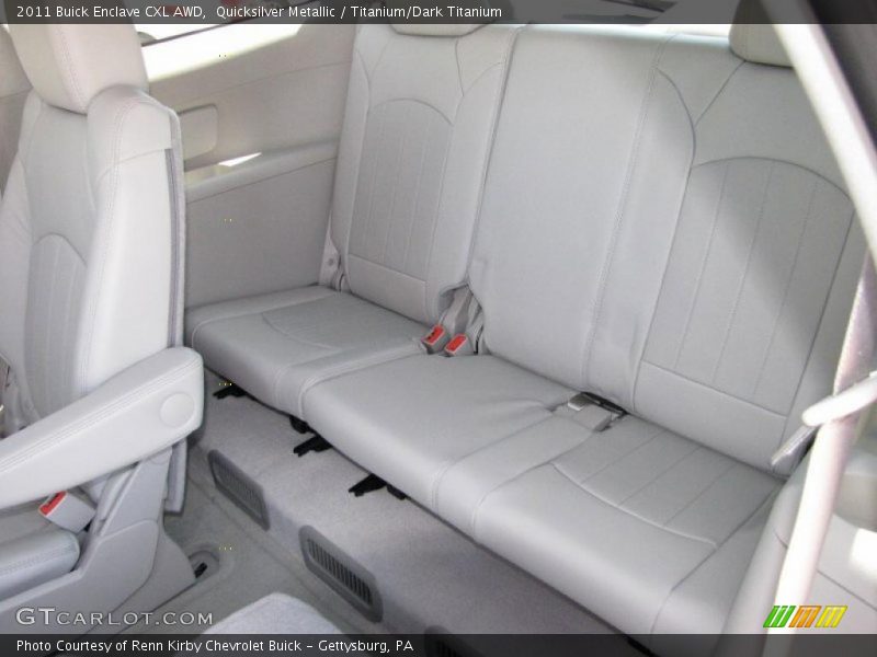 Quicksilver Metallic / Titanium/Dark Titanium 2011 Buick Enclave CXL AWD