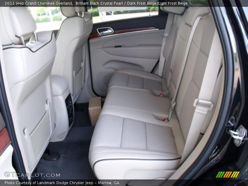  2011 Grand Cherokee Overland Dark Frost Beige/Light Frost Beige Interior