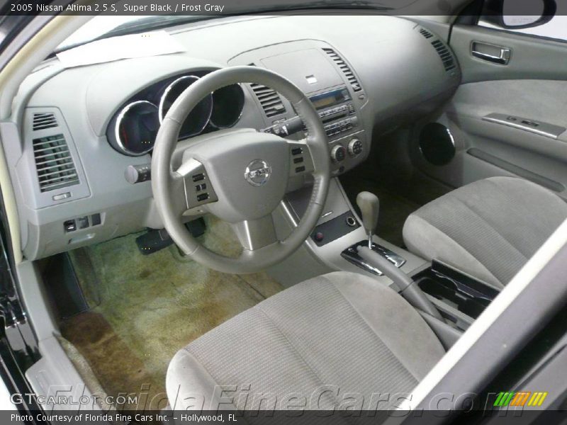 Super Black / Frost Gray 2005 Nissan Altima 2.5 S