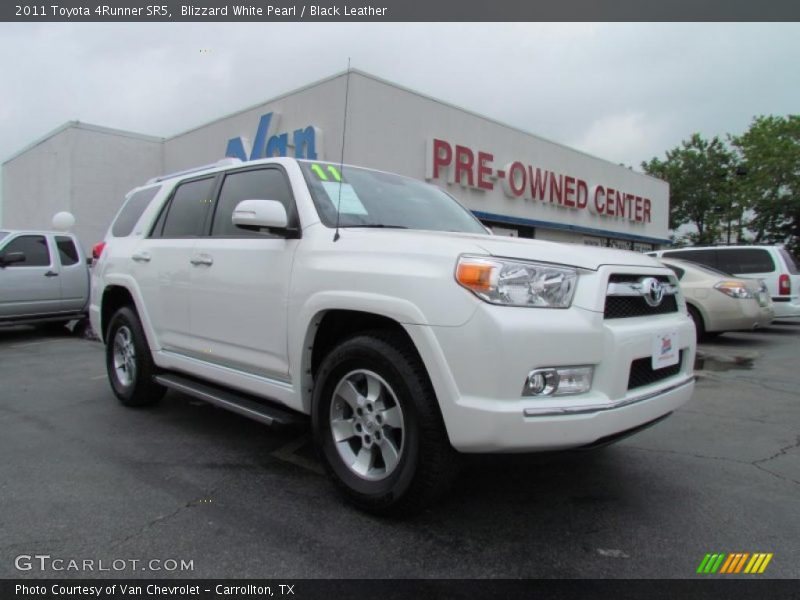 Blizzard White Pearl / Black Leather 2011 Toyota 4Runner SR5