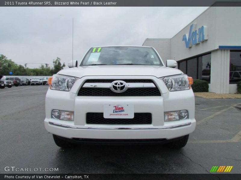 Blizzard White Pearl / Black Leather 2011 Toyota 4Runner SR5