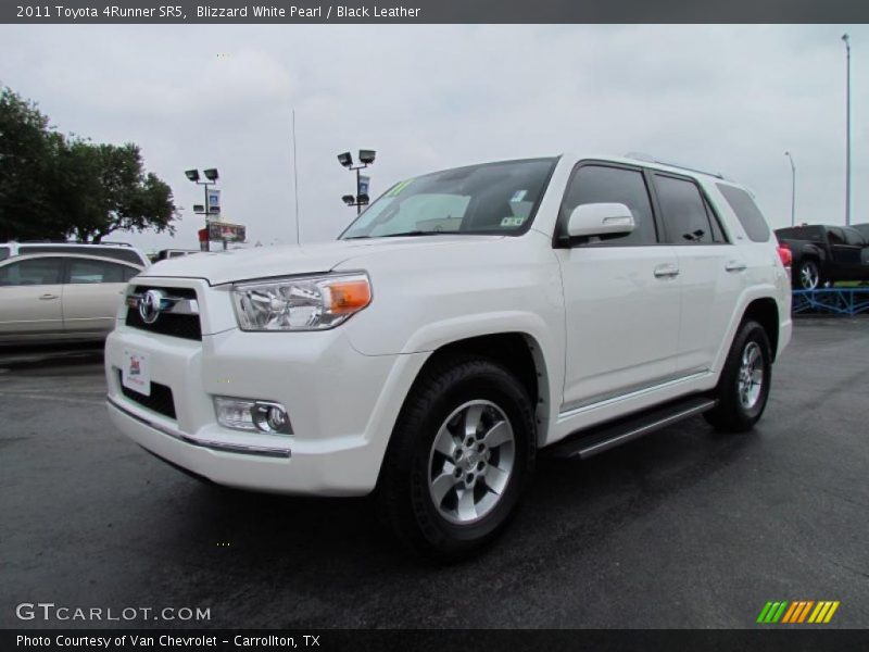 Blizzard White Pearl / Black Leather 2011 Toyota 4Runner SR5