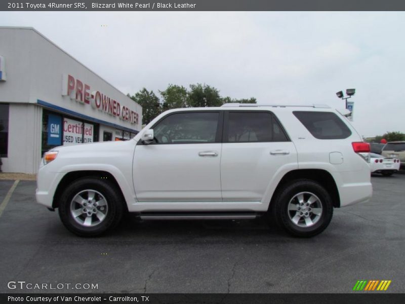 Blizzard White Pearl / Black Leather 2011 Toyota 4Runner SR5