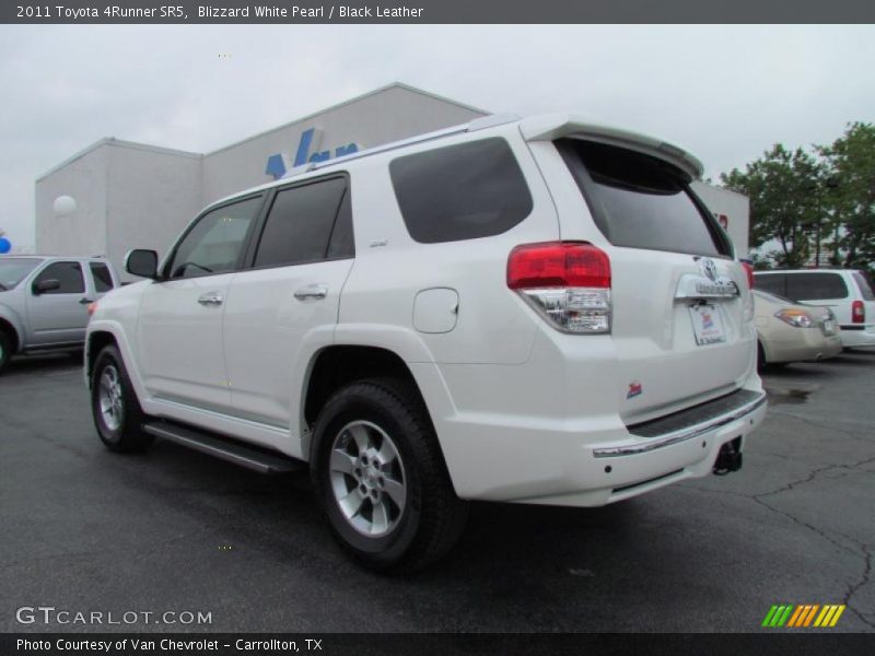 Blizzard White Pearl / Black Leather 2011 Toyota 4Runner SR5
