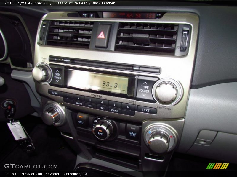 Blizzard White Pearl / Black Leather 2011 Toyota 4Runner SR5