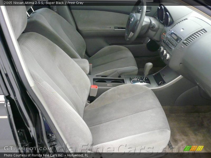 Super Black / Frost Gray 2005 Nissan Altima 2.5 S