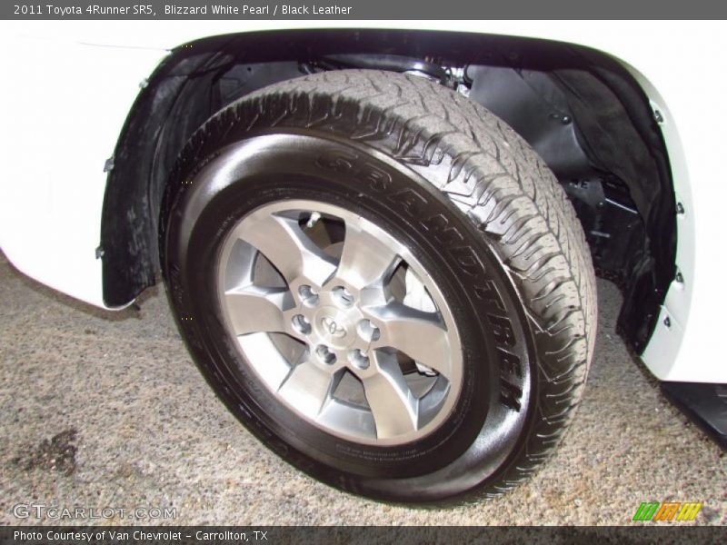Blizzard White Pearl / Black Leather 2011 Toyota 4Runner SR5