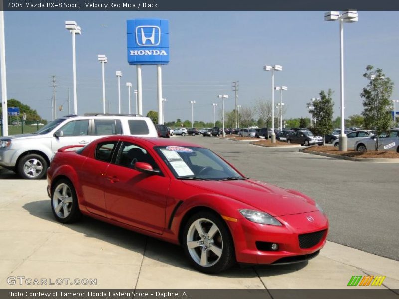 Velocity Red Mica / Black 2005 Mazda RX-8 Sport