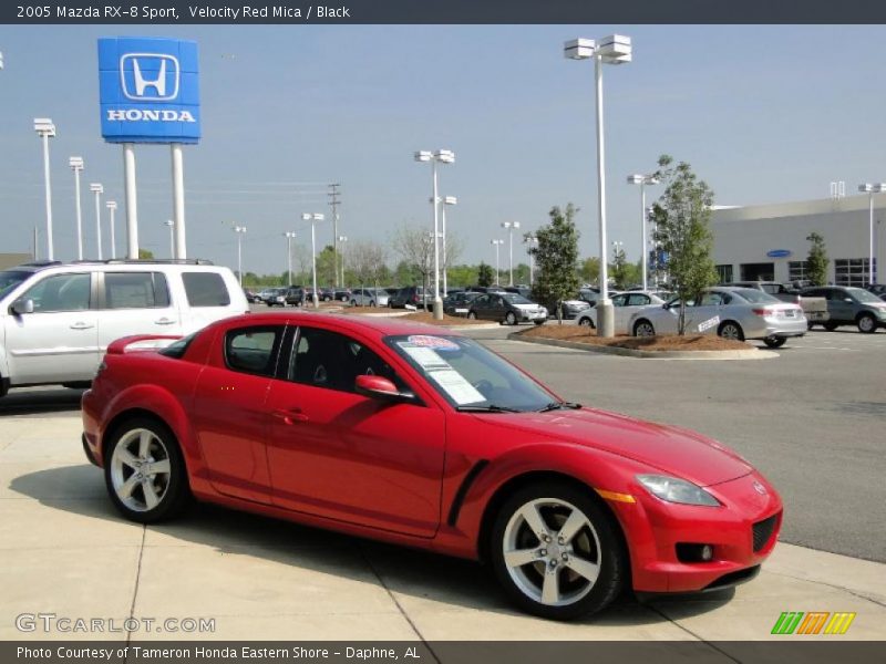 Velocity Red Mica / Black 2005 Mazda RX-8 Sport