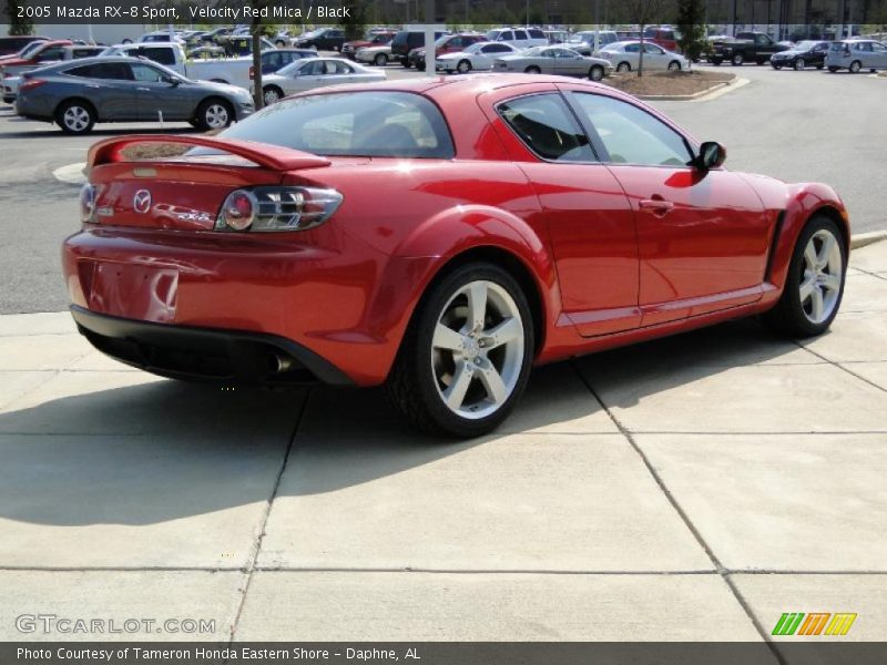 Velocity Red Mica / Black 2005 Mazda RX-8 Sport