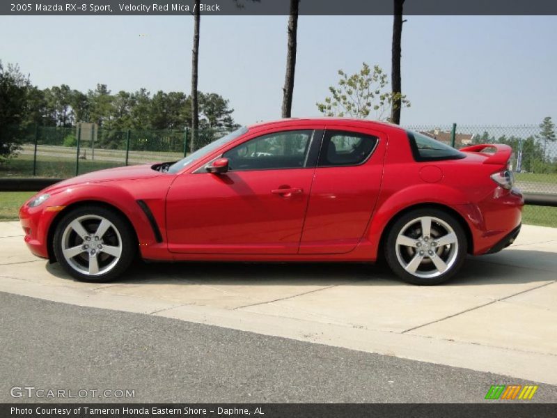 Velocity Red Mica / Black 2005 Mazda RX-8 Sport