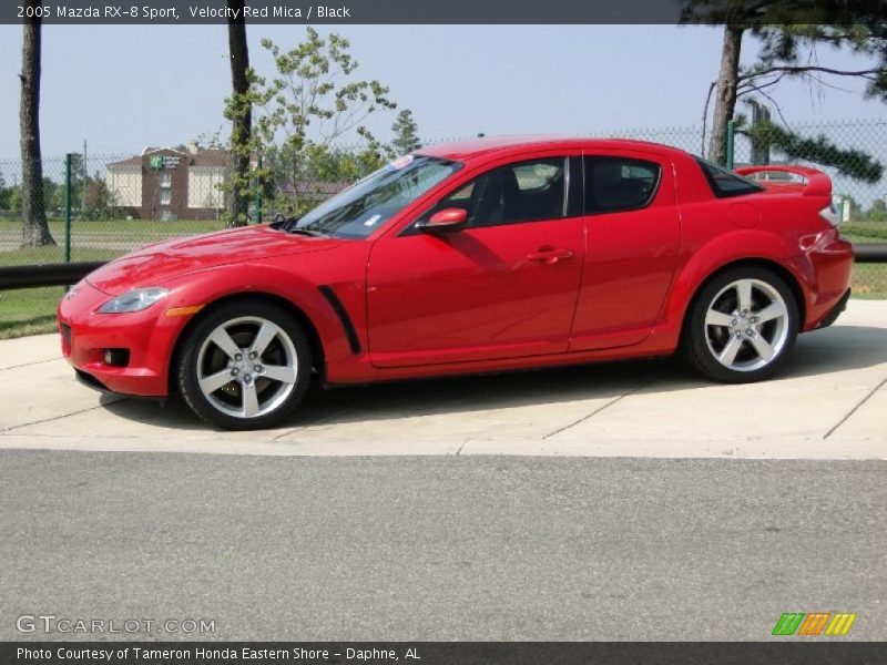 Velocity Red Mica / Black 2005 Mazda RX-8 Sport