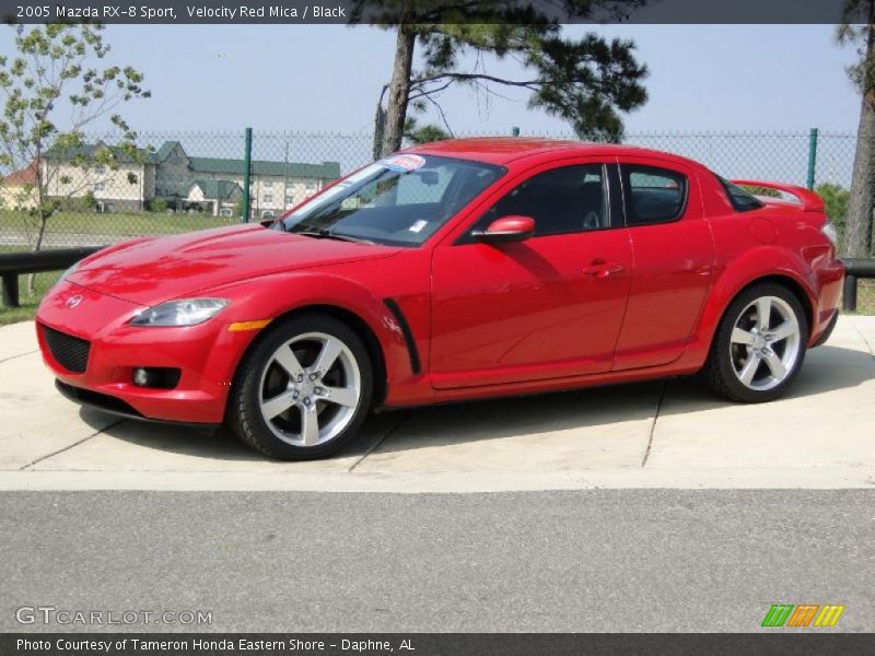 Velocity Red Mica / Black 2005 Mazda RX-8 Sport