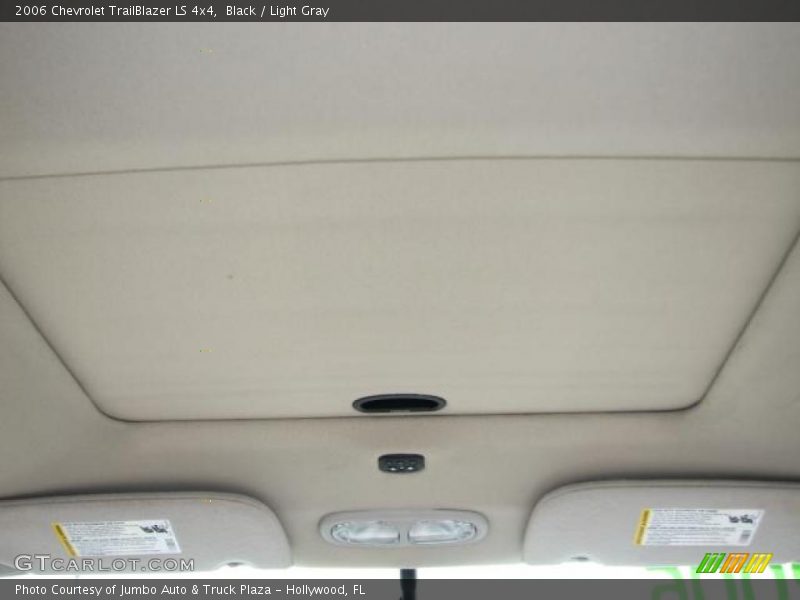 Black / Light Gray 2006 Chevrolet TrailBlazer LS 4x4