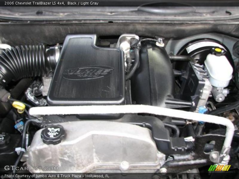 Black / Light Gray 2006 Chevrolet TrailBlazer LS 4x4