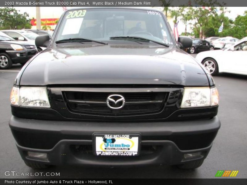 Mystic Black / Medium Dark Flint 2003 Mazda B-Series Truck B3000 Cab Plus 4