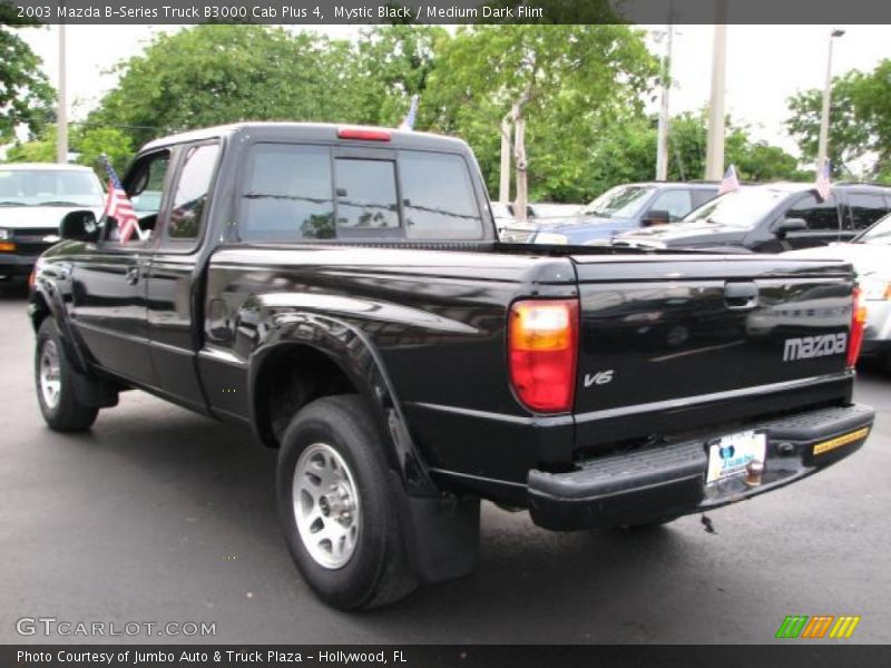 Mystic Black / Medium Dark Flint 2003 Mazda B-Series Truck B3000 Cab Plus 4