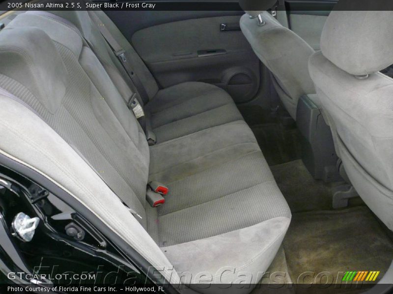 Super Black / Frost Gray 2005 Nissan Altima 2.5 S