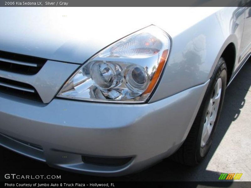 Silver / Gray 2006 Kia Sedona LX