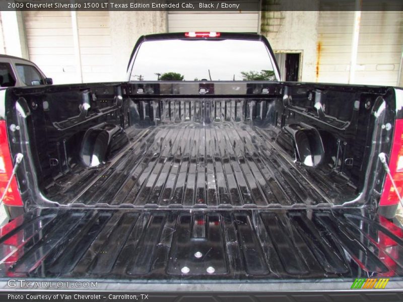 Black / Ebony 2009 Chevrolet Silverado 1500 LT Texas Edition Extended Cab